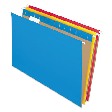 Pendaflex® Colored Hanging Folders, Legal Size, 1-5-cut Tab, Assorted, 25-box freeshipping - TVN Wholesale